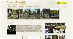 Desktop Screenshot of angelusrosedale.com